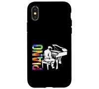 Piano Player Pianist Grand Piano Music Keys Case for iPhone X/XS