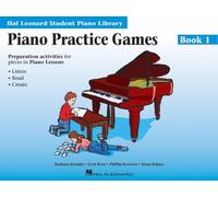 Piano Practice Games Book 1 - Hal Leonard Student Piano Library Book/Online Audio