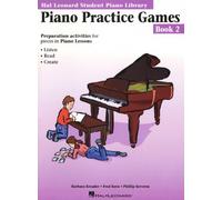 Piano Practice Games - Book 2 Hal Leonard Student Piano Library (Book/Online Audio)