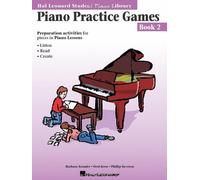 Piano Practice Games Book 2: Hal Leonard Student Piano Library by Hal Leonard (1-Oct-1996) Paperback