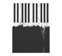 Piano Printing Crystal Stickers for Crafts,Cute Stickers,Craft Supplies for Women Men for Laptop,Skateboard