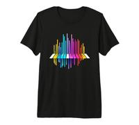 Piano Retrowave Jazz Music Pianist Premium T-Shirt