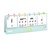 Piano Rhythm Exercise Set - Size 45 X 15 X 7 Cm, Musical Theory Memory Cards, Durable Instruction Tool | Student In Class Home Education Early Development Ba