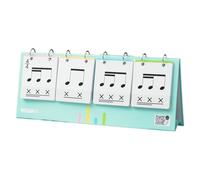 Piano Rhythm Training Card - 45x15x7cm Music Teaching Props with Finger Simulation Guide | 560g Paper Keyboard Learning Tool | Beginner Practice Aid | Easy Note Reading for Kids