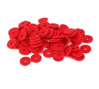Piano Ring Gaskets Soft Wool Red Tuning Tool Accessories 1mm Thickness for Piano