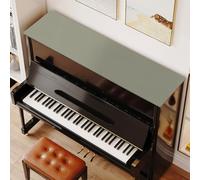 Piano Runner Customizable Size PVC Leather Piano Runner Mat, Piano Top Cover with Non-Slip Backing, Upright Pianos Mat for TV Cabinet Easy to Cut(Style-2,35x100cm)