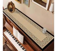 Piano Runner Piano Runner 30 40cm Wide,Non-Slip & Scratch Protection Dresser Scarf Cloth For TV Cabinet/Keys/Musical Instruments(Style-1,40x320cm)