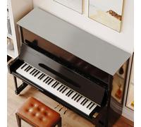 Piano Runner PVC Leather Piano Runner Mat Customizable Size, Upright Pianos Top Non-Slip Mat With Backing, TV Cabinet Dust & Scratch Protection Mat(Style-2,30x160cm)