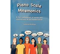 Piano Scale Mnemonics: A fun combination of words and illustrations to aid memorisation.