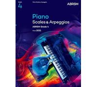 ABRSM - Piano Scales & Arpeggios, ABRSM Grade 4 - from 2021