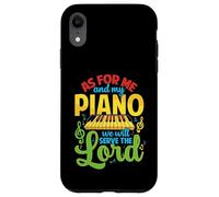 Piano Serve The Lord Christian Piano Player Pianist Keyboard Case for iPhone XR