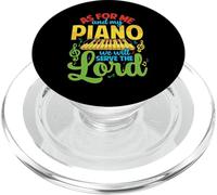 Piano Serve The Lord Christian Piano Player Pianist Keyboard PopSockets PopGrip for MagSafe