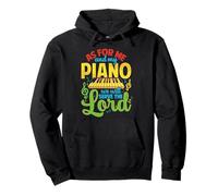 Piano Serve The Lord Christian Piano Player Pianist Keyboard Pullover Hoodie