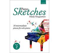 Piano Sketches Book 2: 14 intermediate pieces for solo piano