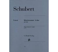 Piano Sonata A major D 959 piano Schubert G. Henle Verlag Paperback