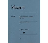 Piano Sonata a minor KV 310 (300d) - piano - (HN 396): Instrumentation: Piano solo