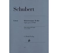 Piano Sonata B flat major D 960 - piano - (HN 399)