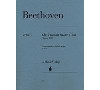 Piano Sonata E major op. 109 - piano - (HN 362): Instrumentation: Piano solo