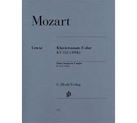 Piano Sonata F major KV 332 (300k) - piano - (HN 178): Instrumentation: Piano solo