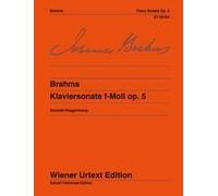 Piano Sonata F Minor Op. 5: Edited from the sources. op. 5. piano.