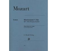 Piano Sonata [Facile] C major KV 545 piano Mozart G. Henle Verlag Paperback