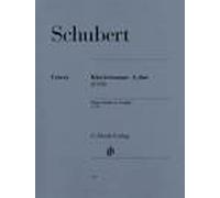 Piano Sonata In A D.959 Franz Schubert Book [Softcover] Piano G. Henle Verlag