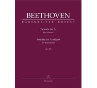 Piano Sonata in A major Op.101 Piano Music Beethoven Baerenreiter Germany