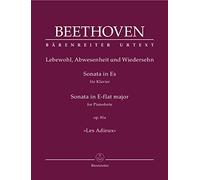 Piano Sonata in E-flat major Op.81a ""Les Adieux