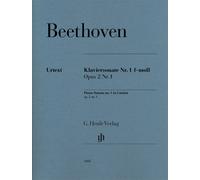 Piano Sonata No 1 F Minor Op 2 No 1 Piano Ludwig van Beethoven Pi