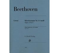 Piano Sonata no. 1 op. 2,1 Tune book piano (advanced) Urtext Beethoven G. Henle
