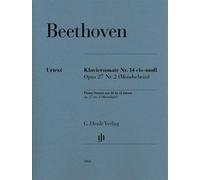 Piano Sonata no. 14 op. 27/2 piano revised edition Beethoven (Moonlight) G. Henl