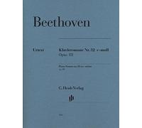 Piano Sonata No. 32 c minor op. 111 - piano - (HN 364): Instrumentation: Piano solo