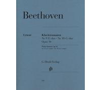 Piano Sonata No.9 And No.10 Op.14 Ludwig van Beethoven Piano Book