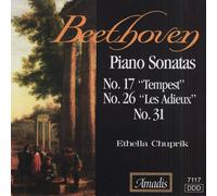 Piano Sonatas 17 26 & 31