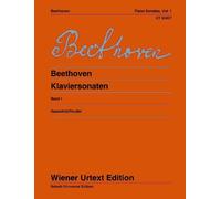 Piano Sonatas Book 1 Ludwig van Beethoven Book [Softcover] Piano Wiener Urtext E