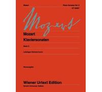 Piano Sonatas Vol. 2 piano (easy - difficult) Urtext Mozart Edited from the sour