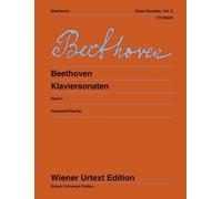 Piano Sonatas Vol. 3 piano Ludwig van Beethoven Wiener Urtext Edi