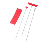 Piano Soundboard Cleaning Tools, Big and Small Brush Piano Head Cleaning Tools with Extension Rod and Soft Fiber Cloth Tool