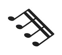Piano Stand Songbook Page Holder Clip for Practice, Black | Portable Practice Clamp, Music Score Holder for Piano Keyboard