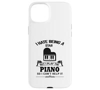 Piano Star Energy with a Reluctant Spotlight Vibe Case for iPhone 15 Plus