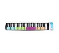 Piano Stickers Keyboard Music Note Stickers 88 keys Removable for Kids Beginners Piano Practice Learning (Multicolor)