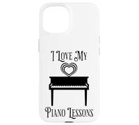 Piano Student Love Lessons Funny New Piano Training Pianist Case for iPhone 15