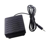 Piano Sustain Pedal Electric Keyboard Foot Pedal 3.5mm Jack with 1.8M Cable Anti-Slip Rubber Base for Training Exercise Repairing
