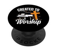 Piano Teacher Pianist Jesus Christian Faith Created To PopSockets Adhesive PopGrip