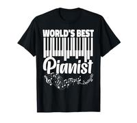 Piano Teacher Pianist Keyboard World'S Best Pianist T-Shirt