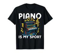 Piano Teacher Pianist Piano Is My Sport T-Shirt