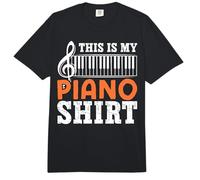 Piano Teacher Pianist This is My Piano Shirt Comfort Colors Adult Heavyweight T-Shirt
