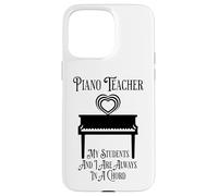Piano Teacher Students Chord Pun Pianists Music Teachers Case for iPhone 15 Pro Max