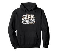 Piano Teacher Who Loves Teaching Tiny Musicians Love Keys Pullover Hoodie
