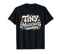 Piano Teacher Who Loves Teaching Tiny Musicians Love Keys T-Shirt